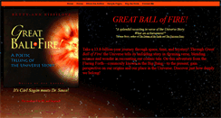 Desktop Screenshot of greatballoffirethebook.com